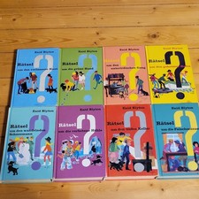 8x Rätsel um ... / Enid Blyton Vollständige Reihe