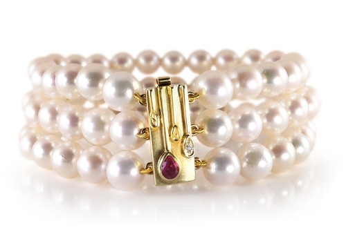 Armband mit akoya perlen - akoya,
