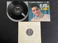 Elvis Is Back Orig US Army Store PX Living Stereo LP 1960 Deutschland LSP 2231