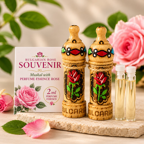 Reines bulgarisches rosenöl - bulgarisches,