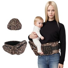 Baby Hüfttrage mit Sitz Leopardenmuster