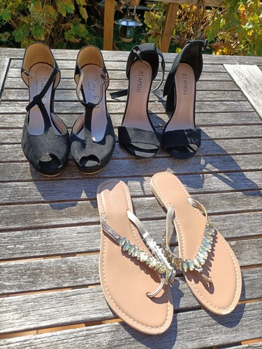 Paar damen schuhe sandalen - 3, damen-schuhe