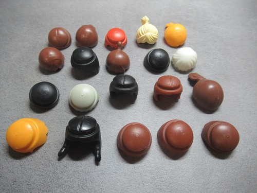 Playmobil zubehör 20x haare - playmobil,