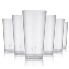 6x Kunststoffbecher Acryl