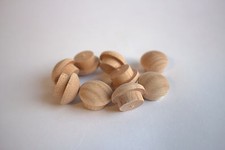 Zierdübel Holz - Bohrloch 15-40mm Holzproppen Zierkappen  Abdeckkappen VE=5Stück