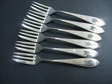 Art-Deko Satz Kuchengabeln