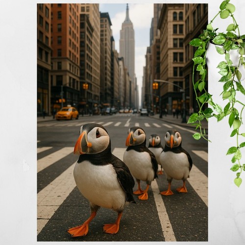 Papageientaucher new york - in,