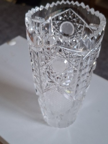 Schöne bleikristall glas - schöne, vase