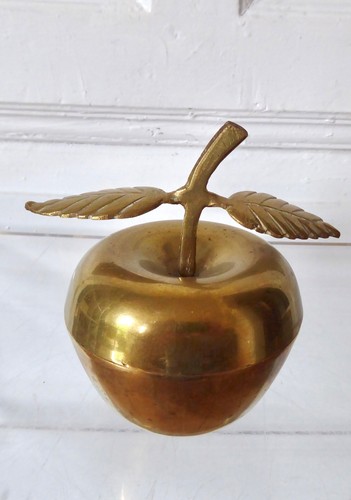Messing apfel dose - messing,