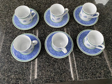 6 x Villeroy & Boch Switch 3 Kaffeetasse (200 ml) mit Untertasse, neuwertig