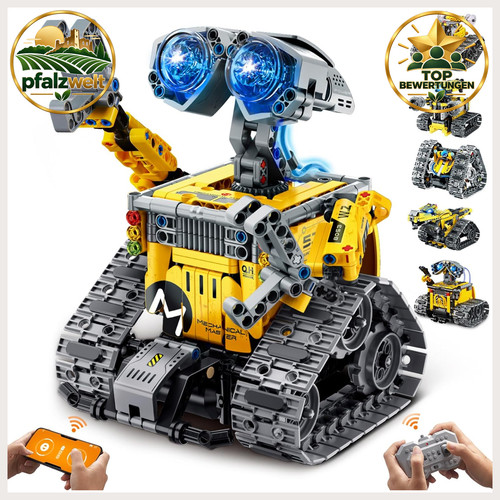 Roboter bausatz mit - 6-in-1, app