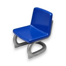Playmobil Zubehör Stuhl Blau