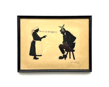 6x Scherenschnitt Bilder –