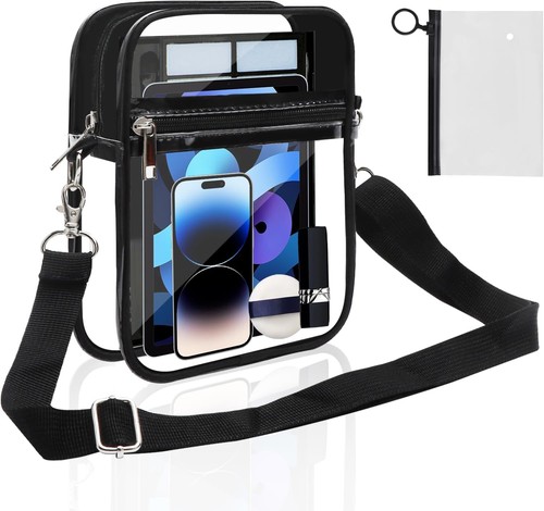 Durchsichtige handtasche - durchsichtige,