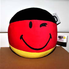 Smiley World Deutschland Flagge Plüsch Ball Kissen Kuschelkissen Ungebraucht