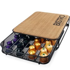 Kapselspender für 36 Kapseln Ständer Kaffeemaschine Schublade Kapsel Halter