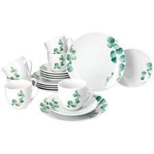 18tlg Kaffeeservice Eukalyptus