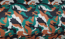 Neoprenstoff Stoff  Meterware wasserdichter camouflage  Tarnmuster 2mm und 4mm