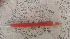 Druckbleistift, Staedtler, Rot, mit Werbung