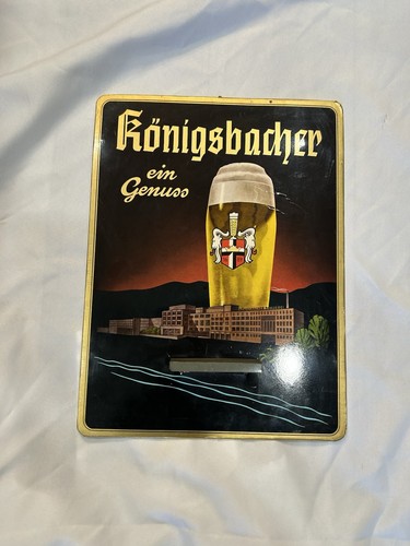 Vintage königsbacher schild - königsbacher,