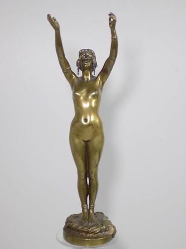 Jugendstil bronze skulptur - jugendstil,