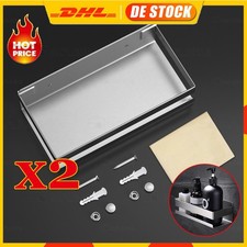 2x Edelstahl Duschregal Bohren