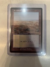 MTG Retro Scrubland 30th