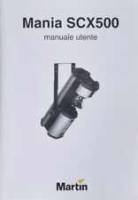 Martin Mania SCX500 Bedienungsanleitung 