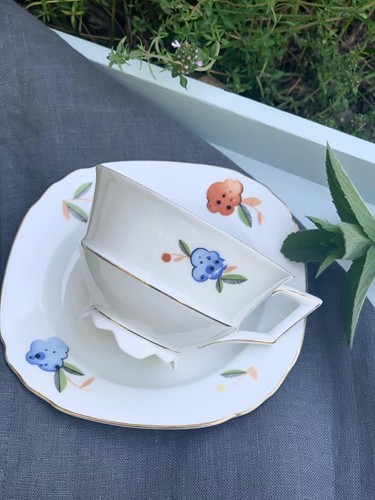 Arzberg tasse mit untertasse - arzberg,