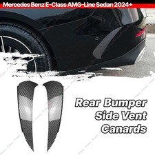 Rear Bumper Fins Aero Flaps