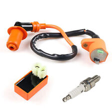 Racing CDI offen Zündspule Zündkerze kompatibel für 4 Takt Roller. 50ccm 4T GY6