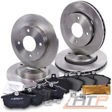 BREMSSCHEIBEN + BREMSBELÄGE BREMSKLÖTZE VORNE + HINTEN FÜR SMART FOR-FOUR 545