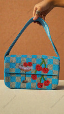 Handgefertigte Clutch mit