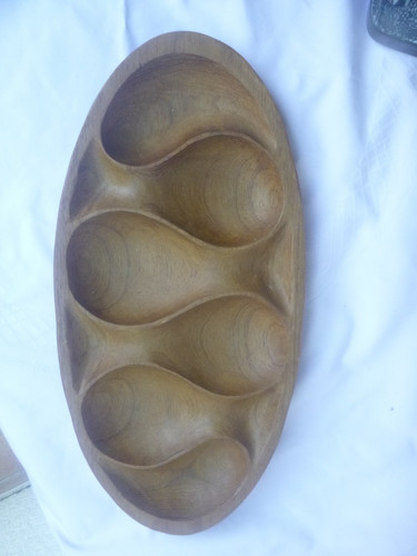 Große teak schale - teak,