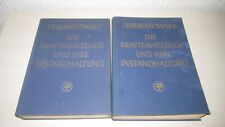 Trzebiatowsky Band 1 + 2 Die Kraftfahrzeuge und ihre Instandhaltung 1962