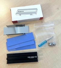 M.2 SSD NVMe Kühlkörper 2280 Aluminiumkühler mit Wärmeleitpad Solid State