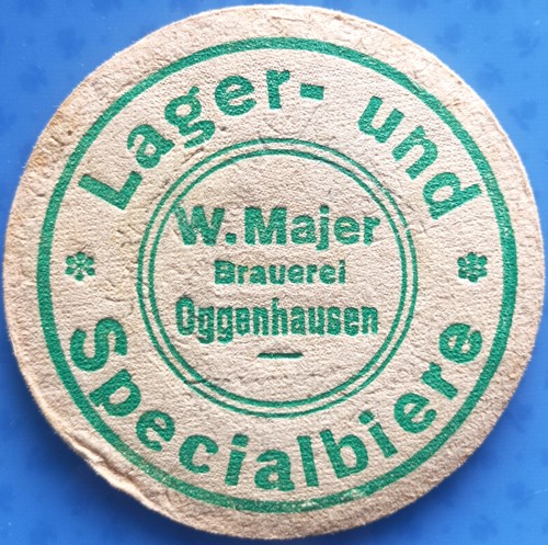Alter dicker bierdeckel w - vk,