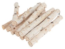 VBS Birkenäste Dalke 10 Stück 25cm Birkenholz Dekoration Dekoleiter Äste Birke