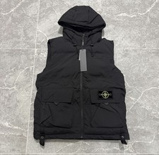 Stone island Weste schwarz größe M
