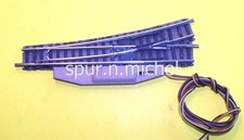 ob 1 el.  Weiche links 15 Grad Artikel 9170 Gleise Spur N Fleischmann Piccolo