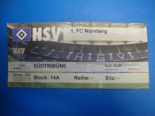 Ticket hsv hamburger sv - ticket,