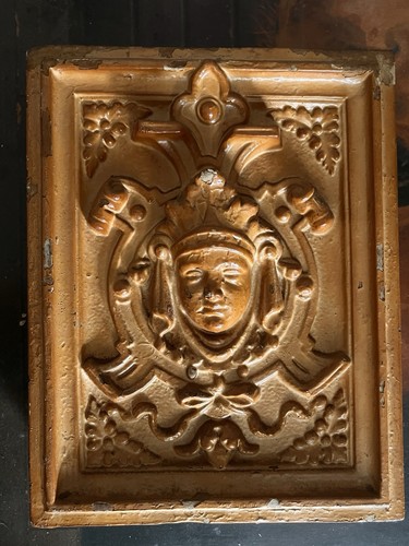 Medaillon ofenkachel aus - medaillon,