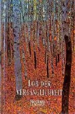 Lob der vergänglichkeit - lob,