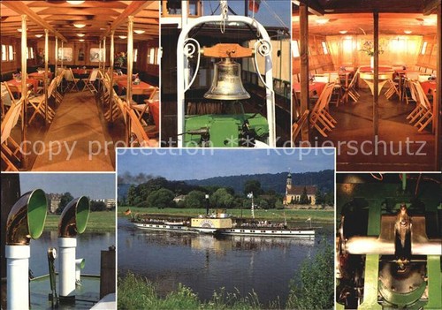Dampfer schaufelrad diesbar - dampfer,