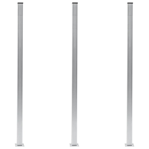 Zaunpfosten stk aluminium - zaunpfosten, stk.