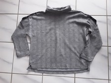 Damen Sweater Pullover Gr.42/44 OPUS Modell GIMELLA anthrazit Glencheck