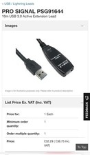 Pro Signal USB 3.0 Verlängerungskabel 10m Stecker auf Buchse