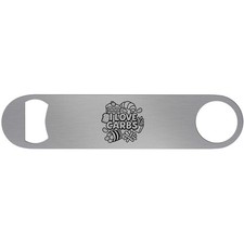 Flaschenöffner "I Love Carbs