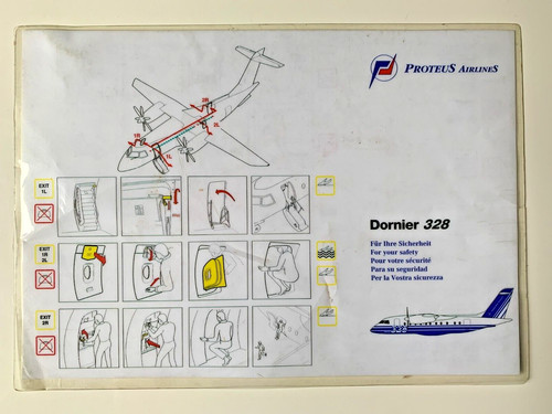Proteus airlines dornier 328 - dornier,