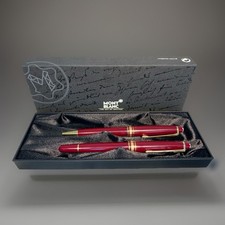 Montblanc Meisterstück  Füllhalter 14K und Kugelschreiber im Etui aus 1995